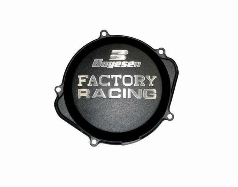 Tapa de embrague BOYESEN Factory Racing Negra Honda CRF450R BOYESEN CC-06AB