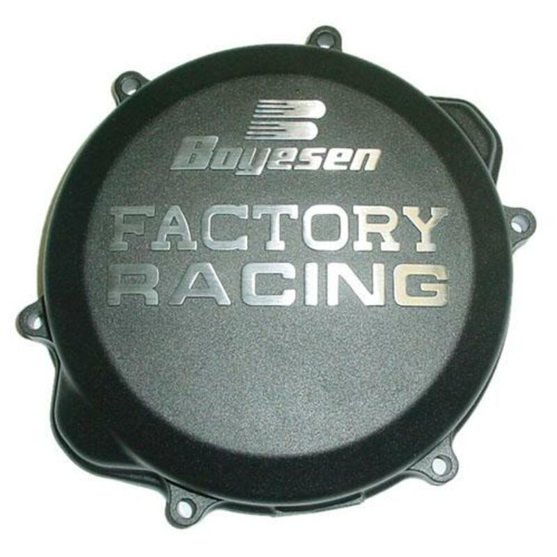 Tapa de embrague BOYESEN Factory Racing Negra Honda CRF450X BOYESEN CC-06XB