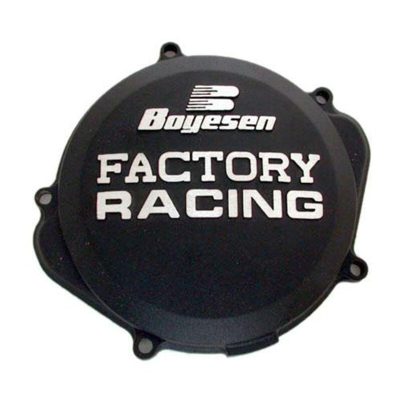 Tapa de embrague BOYESEN Factory Racing Negra Kawasaki KX250F BOYESEN CC-17AB