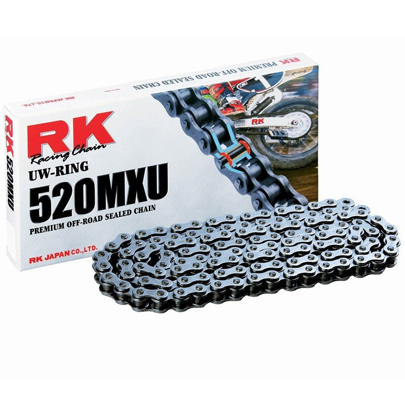 Cadena RK 520MXU con 120 eslabones negro RK 520MXU-120