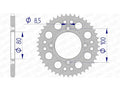 Corona AFAM aluminio ultraligera 11101 - Paso 420 AFAM 11101N-36