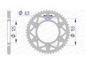 Corona AFAM aluminio ultraligera 11212 - Paso 520 AFAM 11212N-53
