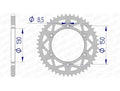 Corona AFAM aluminio 13323 - Paso 520 AFAM 13323N-49