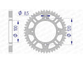 Corona AFAM aluminio ultraligera autolimpiable 15104 - Paso 428 AFAM 15104+50