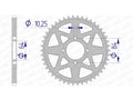 Corona AFAM aluminio 15310 - Paso 520 AFAM 15310-40