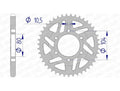 Corona AFAM aluminio 17610 - Paso 525 AFAM 17610-44