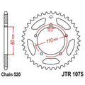 Corona JT 1075 de acero con 39 dientes JT SPROCKETS JTR1075.39