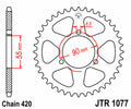 Corona JT SPROCKETS acero estándar 1077 - Paso 420 JT SPROCKETS JTR1077.47