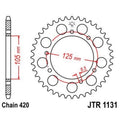 Corona JT 1131 de acero con 45 dientes JT SPROCKETS JTR1131.45
