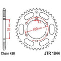 Corona JT R1844 de acero con 40 dientes JT SPROCKETS JTR1844.40