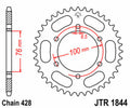 Corona JT SPROCKETS acero estándar 1844 - Paso 428 JT SPROCKETS JTR1844.52