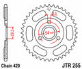 JT SPROCKETS Steel Standard Rear Sprocket 255 - 420 JT SPROCKETS JTR255.40