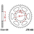 Corona JT 468 de acero con 36 dientes JT SPROCKETS JTR468.36