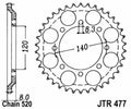 Corona JT SPROCKETS acero estándar 477 - Paso 520 JT SPROCKETS JTR477.43
