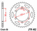 Corona JT SPROCKETS acero estándar 482 - Paso 530 JT SPROCKETS JTR482.47