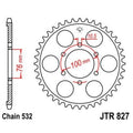 Corona JT SPROCKETS acero estándar 827 - Paso 532 JT SPROCKETS JTR827.43