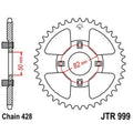 Corona JT 999 de acero con 45 dientes JT SPROCKETS JTR999.45