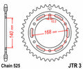 Corona JT SPROCKETS acero estándar 3 - Paso 525 JT SPROCKETS JTR3.41