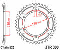 Corona JT SPROCKETS acero estándar 300 - Paso 525 JT SPROCKETS JTR300.42