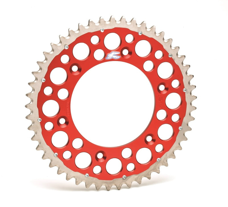 RENTHAL Twinring Aluminium Ultra-Light Self-Cleaning Hard Anodized Rear Sprocket HA - 520 RENTHAL 1540-520-50GPRD