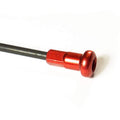 Juego de tuercas de radios rojo 16 001/6 HAAN WHEELS 16 001/6