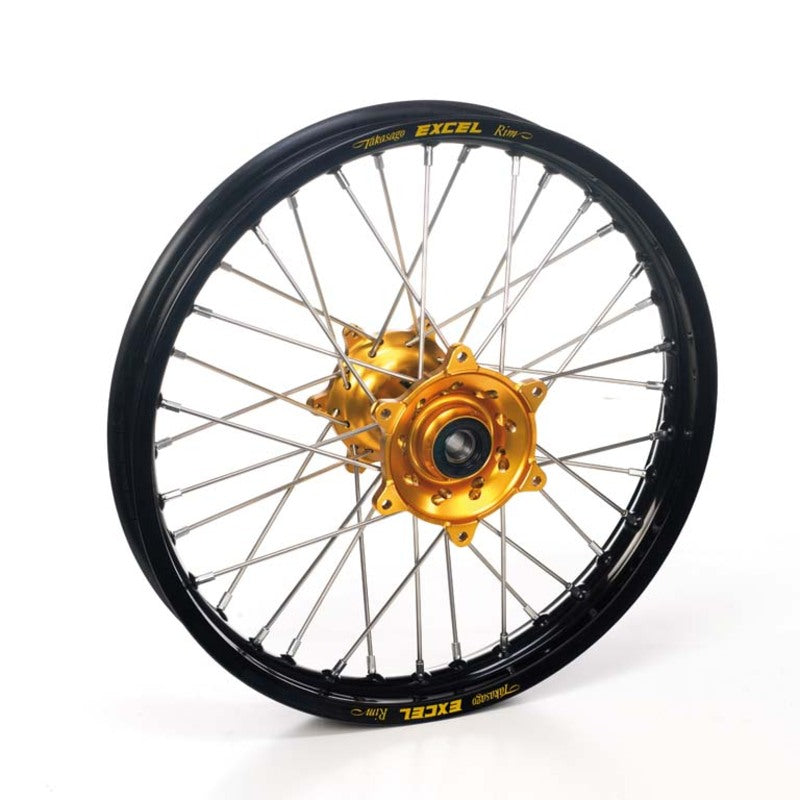Rueda completa Haan Wheels aro negro 17-5,50 buje oro 1 16210/3/2 HAAN WHEELS 116210/3/2