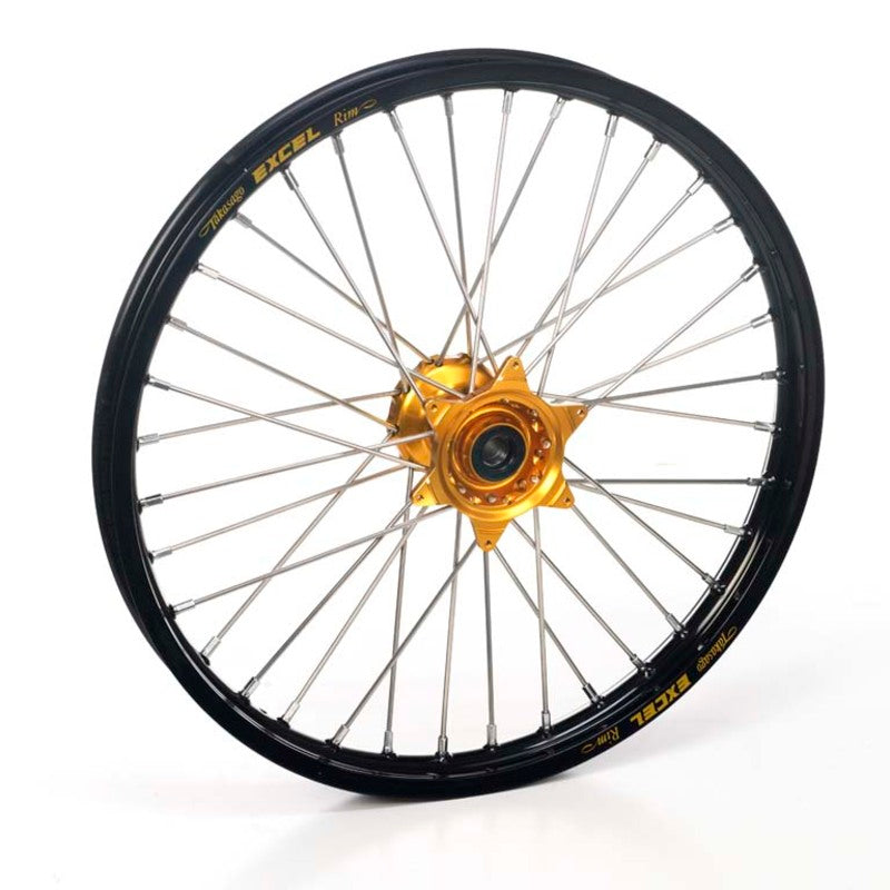 Rueda completa Haan Wheels aro negro 17-4,25 buje oro 1 16407/3/2 HAAN WHEELS 116407/3/2