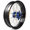Rueda completa Haan Wheels aro negro 16-3,50 buje azul 1 25050/3/5 HAAN WHEELS 1 25050/3/5