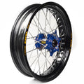 Rueda completa Haan Wheels aro negro 16-3,50 buje azul 1 25150/3/5 HAAN WHEELS 1 25150/3/5