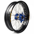 Rueda completa Haan Wheels aro negro 16,5-3,50 buje azul 1 25155/3/5 HAAN WHEELS 1 25155/3/5