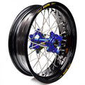 Rueda completa Haan Wheels aro negro 17-5,00 buje azul 1 26009/3/5 HAAN WHEELS 1 26009/3/5