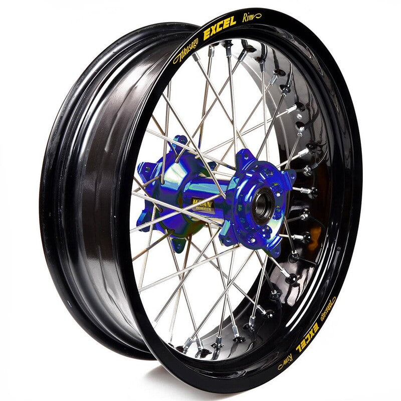 Rueda completa Haan Wheels aro negro 17-5,00 buje azul 1 26009/3/5 HAAN WHEELS 1 26009/3/5