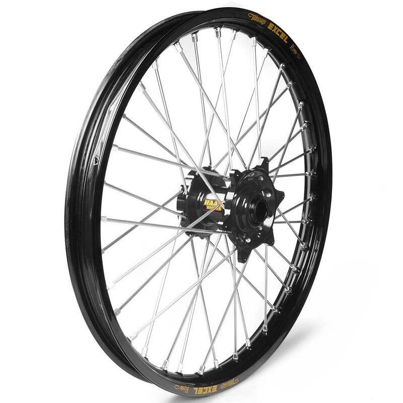 Rueda completa Haan Wheels aro negro 17-1,40 buje negro 1 31004/3/3 HAAN WHEELS 1 31004/3/3