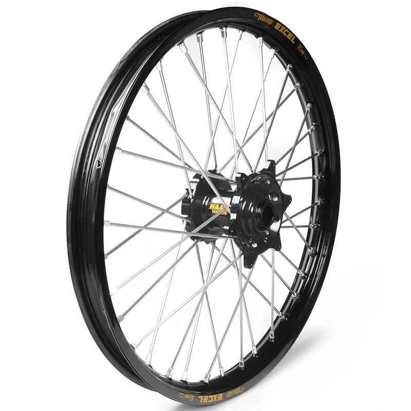 Rueda completa Haan Wheels aro negro 17-1,40 buje negro 1 33104/3/3 HAAN WHEELS 1 33104/3/3