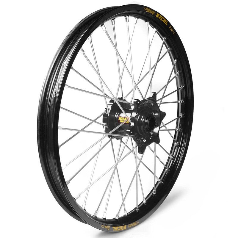 Rueda completa Haan Wheels aro negro 17-2,50 buje negro 1 33149/3/3 HAAN WHEELS 1 33149/3/3