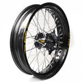 Rueda completa Haan Wheels aro negro 17-3,50 buje negro 1 34006/3/3 HAAN WHEELS 1 34006/3/3
