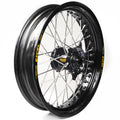 Rueda completa Haan Wheels aro negro 17-3,50 buje negro 1 35206/3/3 HAAN WHEELS 1 35206/3/3