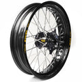 Rueda completa Haan Wheels aro negro 16,5-3,50 buje negro 1 35255/3/3 HAAN WHEELS 1 35255/3/3
