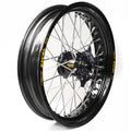 Rueda completa Haan Wheels aro negro 17-3,50 buje negro 1 35306/3/3 HAAN WHEELS 1 35306/3/3