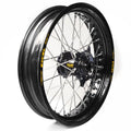 Rueda completa Haan Wheels aro negro 16,5-3,50 buje negro 1 35355/3/3 HAAN WHEELS 1 35355/3/3