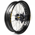 Rueda completa Haan Wheels aro negro 17-3,50 buje negro 1 35406/3/3 HAAN WHEELS 1 35406/3/3