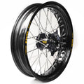 Rueda completa Haan Wheels aro negro 16-3,50 buje negro 1 35450/3/3 HAAN WHEELS 1 35450/3/3