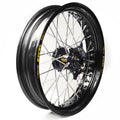 Rueda completa Haan Wheels aro negro 17-3,50 buje negro 1 35506/3/3 HAAN WHEELS 1 35506/3/3