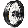Rueda completa Haan Wheels aro negro 16-3,50 buje negro 1 35550/3/3 HAAN WHEELS 1 35550/3/3