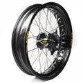 Rueda completa Haan Wheels aro negro 16,5-3,50 buje negro 1 35555/3/3 HAAN WHEELS 1 35555/3/3