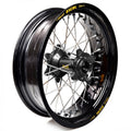Rueda completa Haan Wheels aro negro 17-5,50 buje negro 1 36010/3/3 HAAN WHEELS 1 36010/3/3