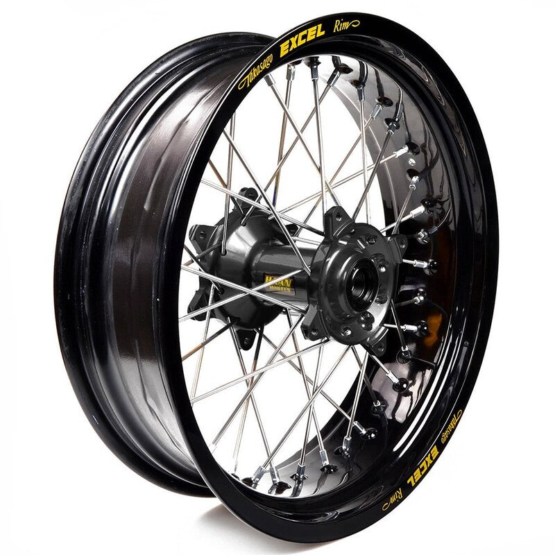 Rueda completa Haan Wheels aro negro 17-5,50 buje negro 1 36010/3/3 HAAN WHEELS 1 36010/3/3