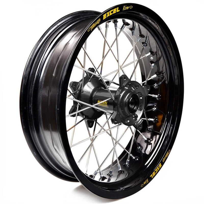 Rueda completa Haan Wheels aro negro 17-5,00 buje negro 1 36309/3/3 HAAN WHEELS 1 36309/3/3