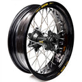 Rueda completa Haan Wheels aro negro 17-5,00 buje negro 1 36509/3/3 HAAN WHEELS 1 36509/3/3