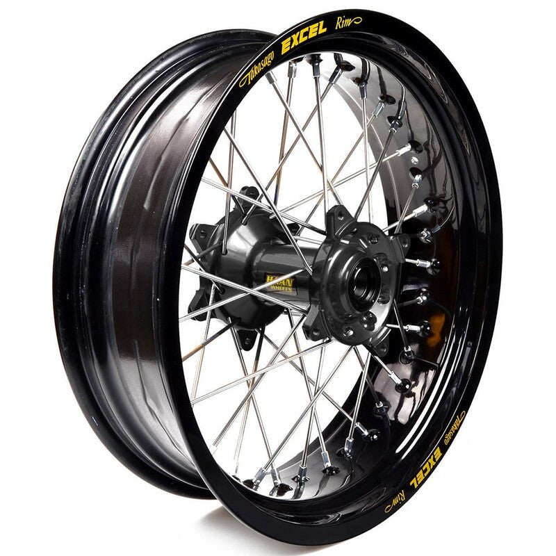 Rueda completa Haan Wheels aro negro 17-5,00 buje negro 1 36509/3/3 HAAN WHEELS 1 36509/3/3